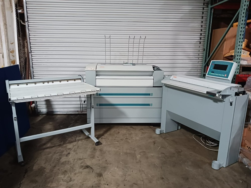 OCE TDS 600 Wide Format Printer & Scanner Plotter Blueprint w/ OCE 964 Equipment