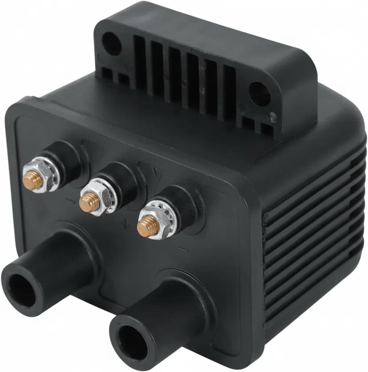 ​​Single Fire Ignition Coil 53-434 for Harley 3 Ohm Fits Twin Cam Evo Softail