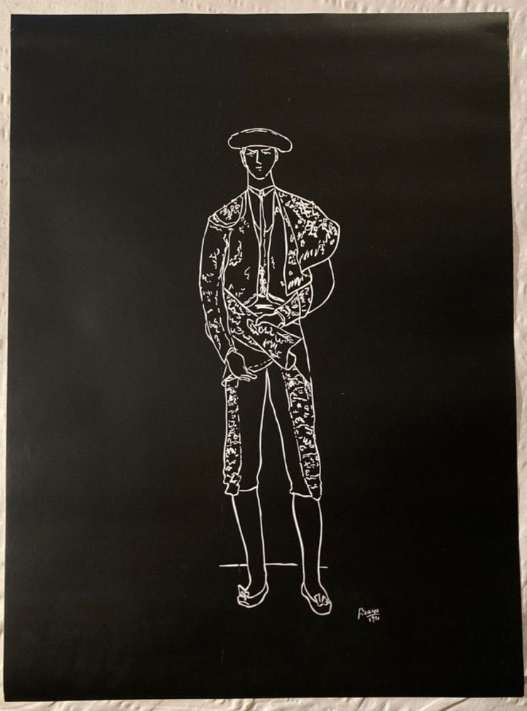 Pablo Picasso  1970s Matador Poster