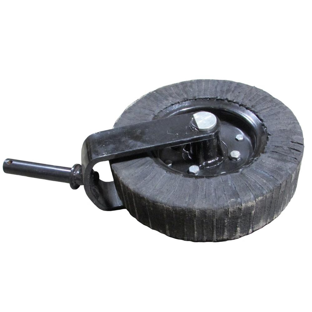 15" Tail Wheel Assembly 1-1/4" Yoke Cast Iron Hub fits Bush Hog Fits Land Pride