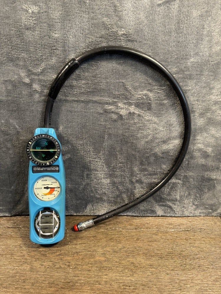 Scubapro "diving console” with compass Uwatec Diving - Scubapro Blue