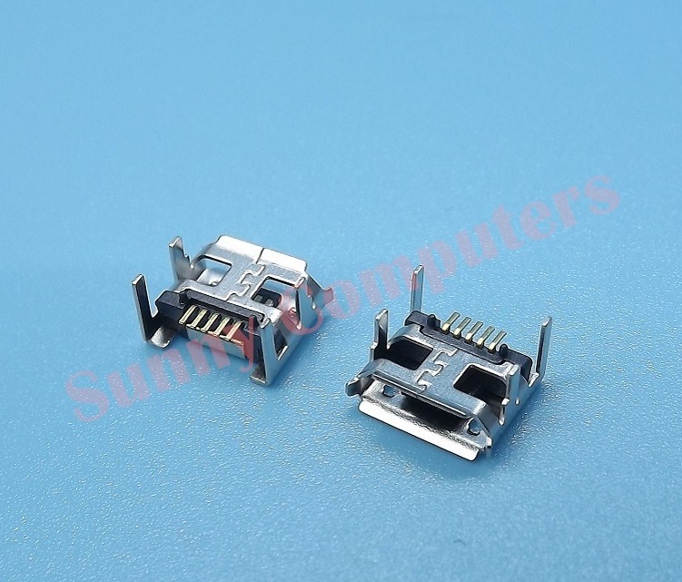 2x Micro USB Socket Port Female Plug Replacement Part For Tablet Mobile Repair C