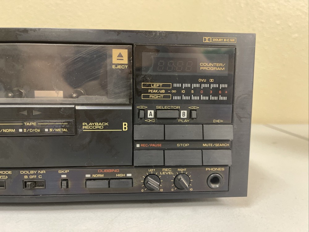 Yamaha k-m77 Double Cassette Deck