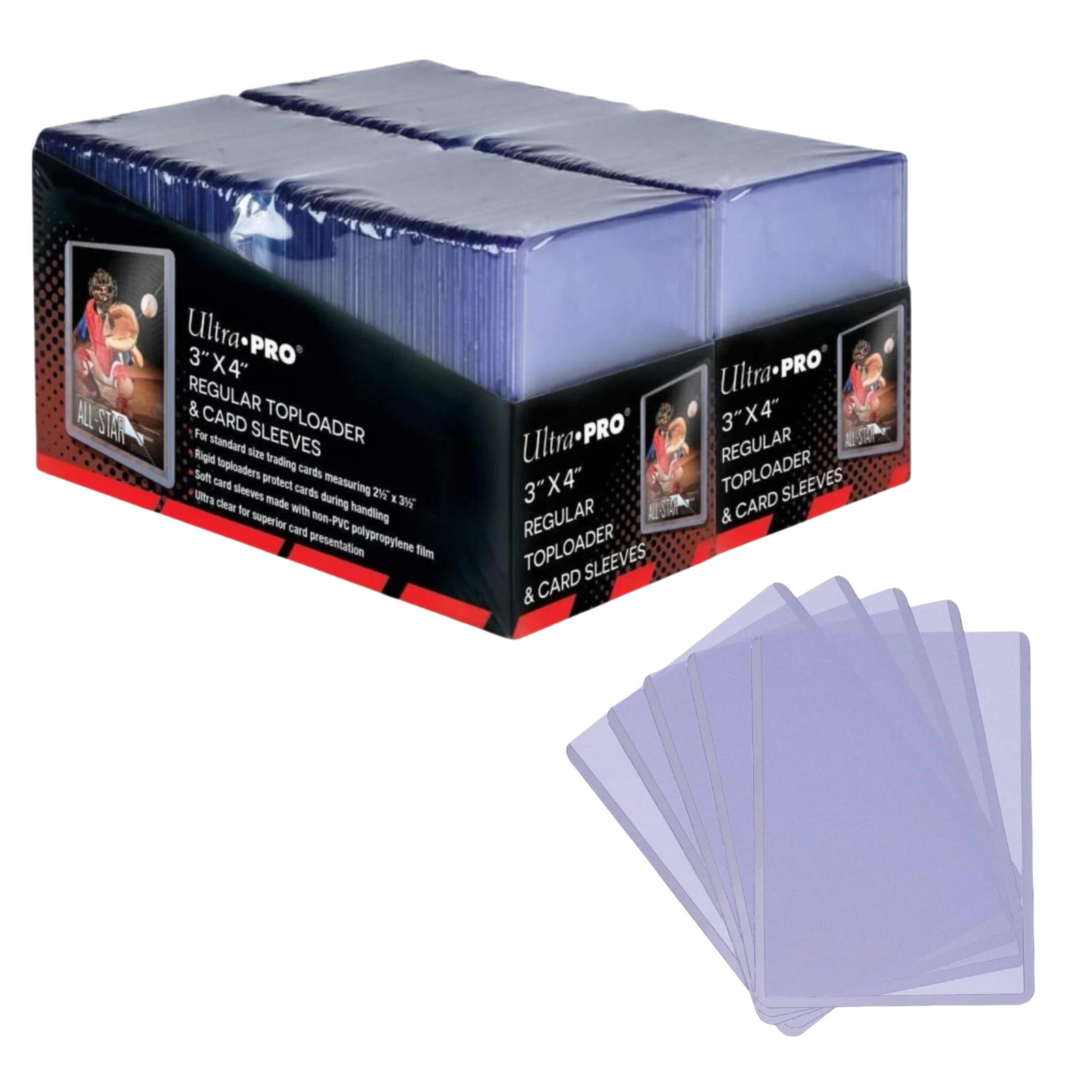 100/200/500/1000CTUltra PRO Top Loader For Standard 35pt Trading Pokémon Cards