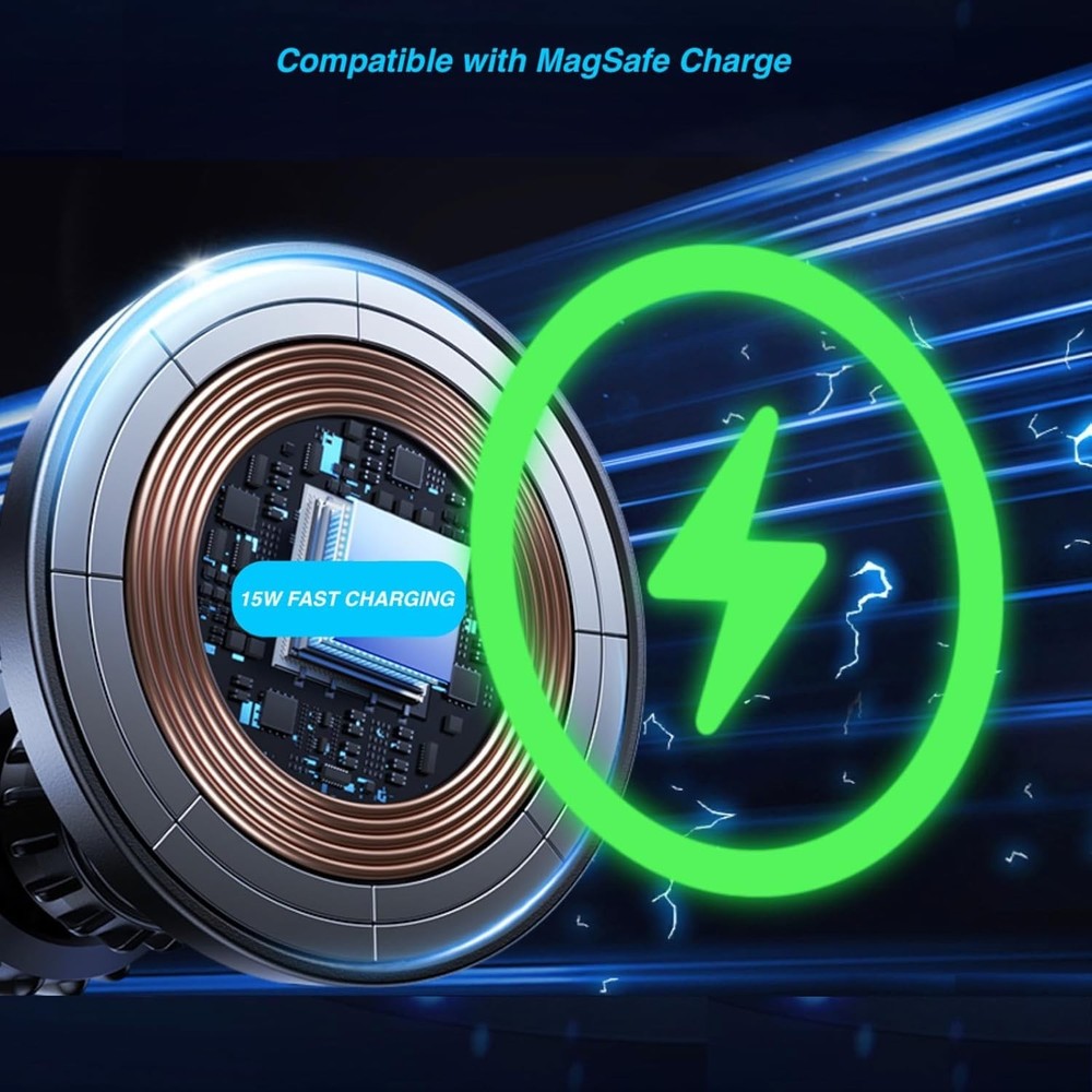 Magnetic Wireless Charger for Bulletpoint Mounts