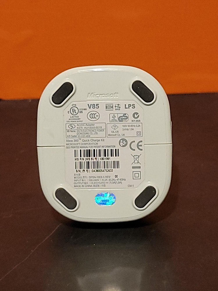 Microsoft Xbox 360 Quick Charge Kit Base Only ~ DPSN-10EB A ~ Tested & Works