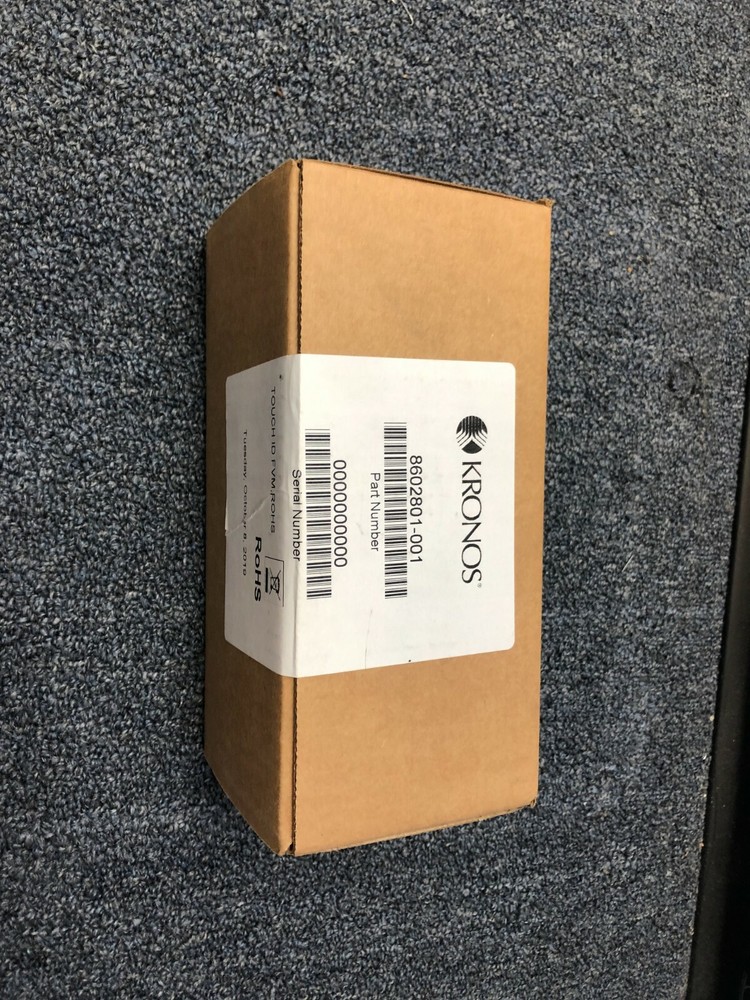 New Kronos Touch ID Plus Biometric Reader 8602801-001