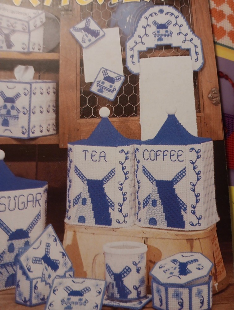 Needlecraft Shop Plastic Canvas Dutch Kitchen Pattern