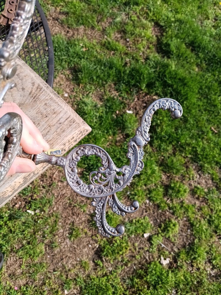 Antique Ornate Victorian Double Hat Coat Hooks