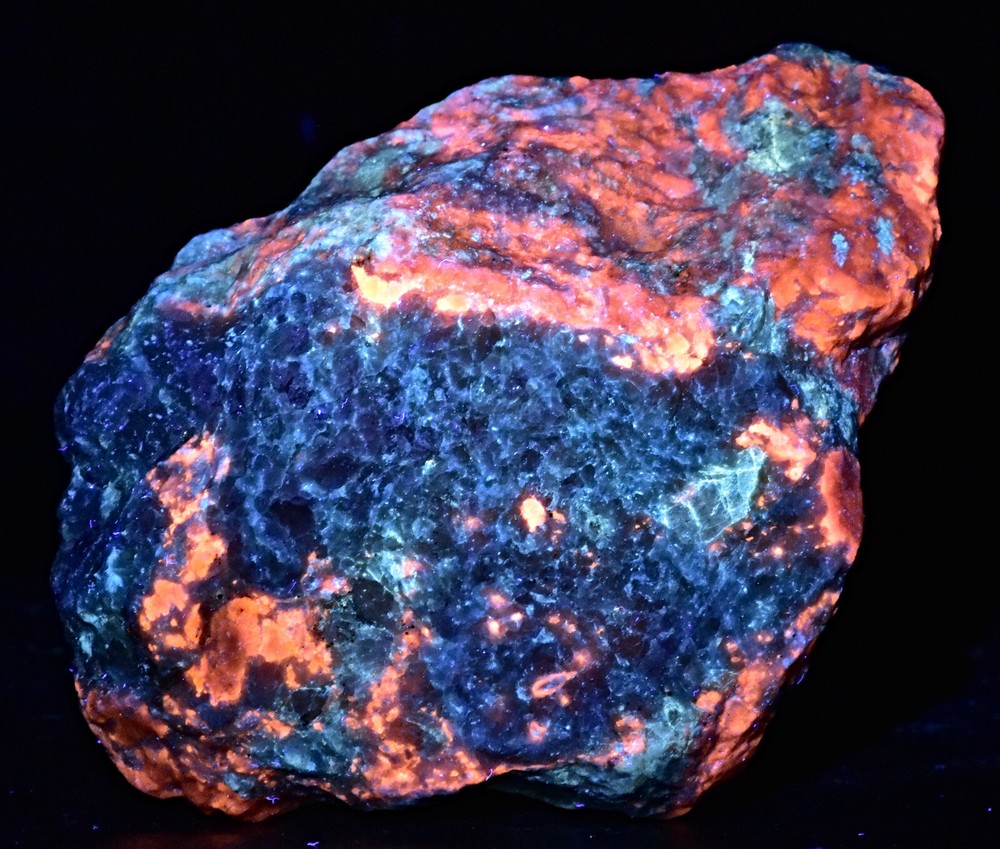 Fluorescent Phosphorescent Color Change Hackmanite Specimen 182 Gram