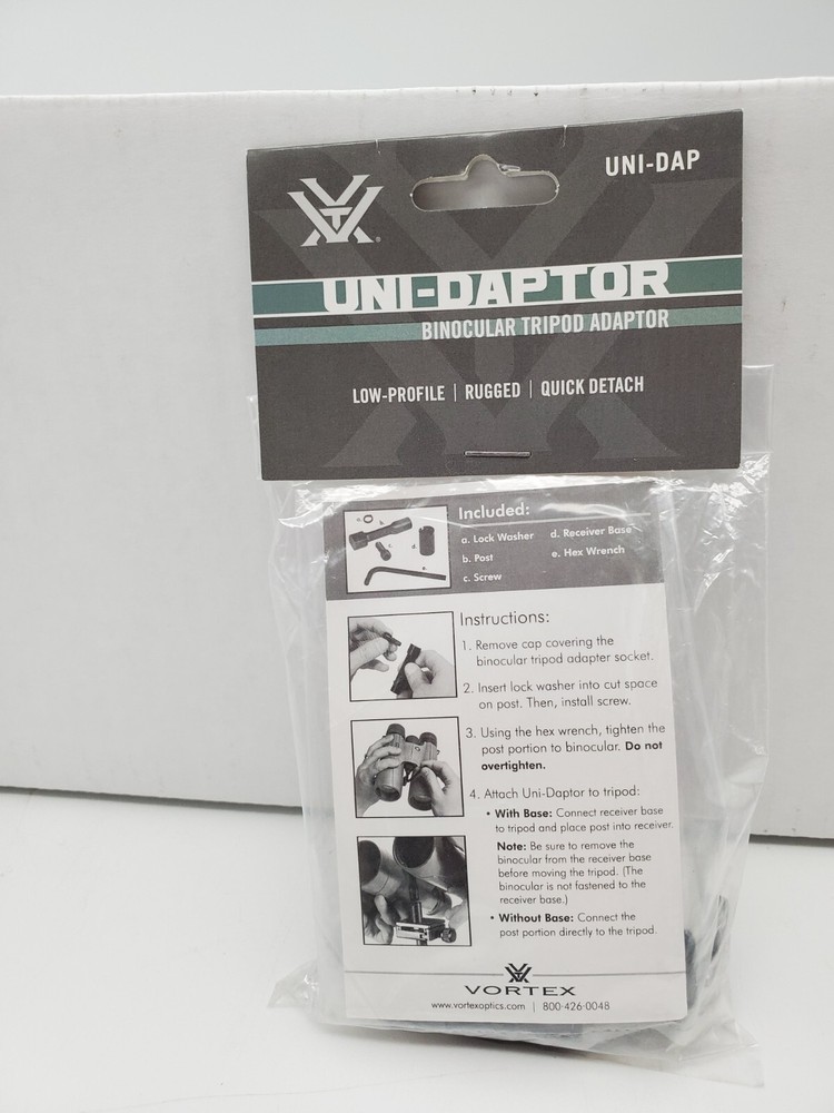 Vortex Optics Uni Daptor Binocular Tripod Adapter