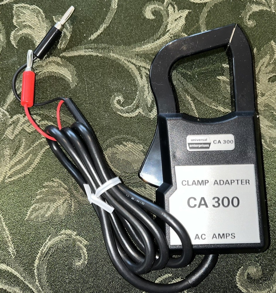 VTG Universal Enterprises Clamp On Current Probe Accessory W/ Case & OpBook