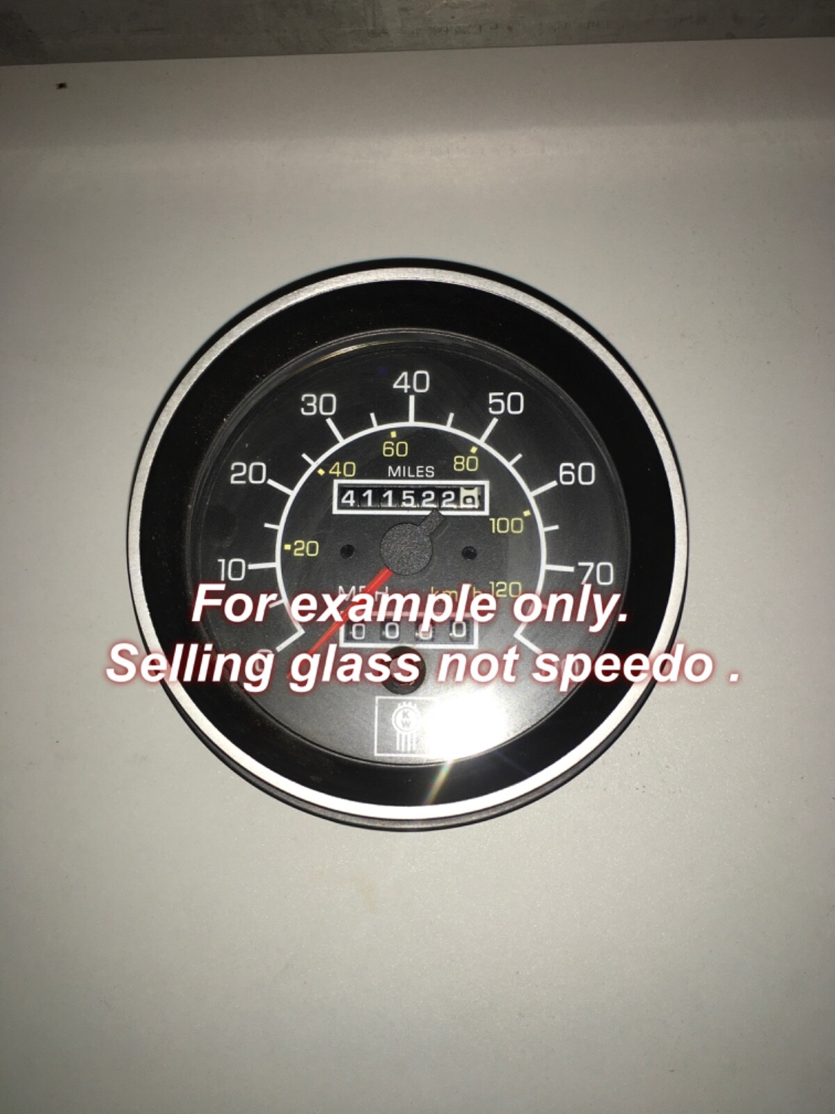 Kenworth W900 Speedometer,GLASS