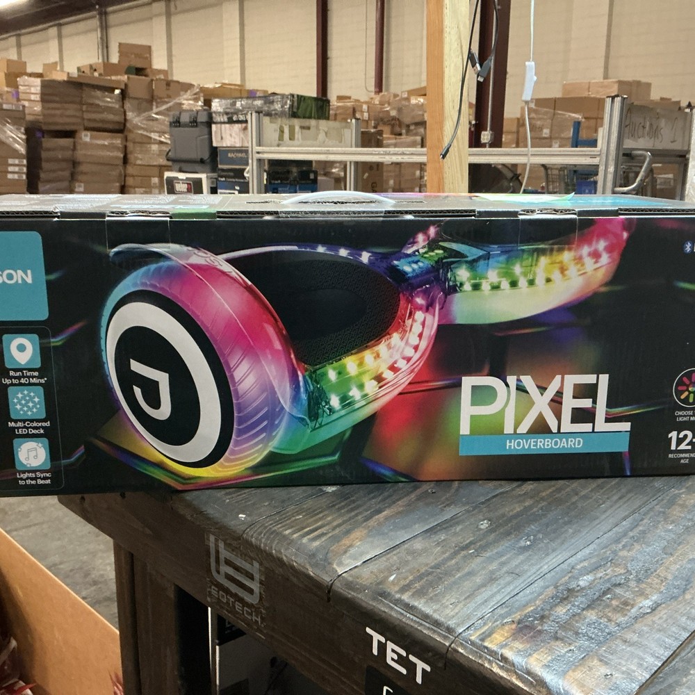 Jetson Pixel: Bluetooth, LED Lights, Built-In Speakers *Open Box-Read