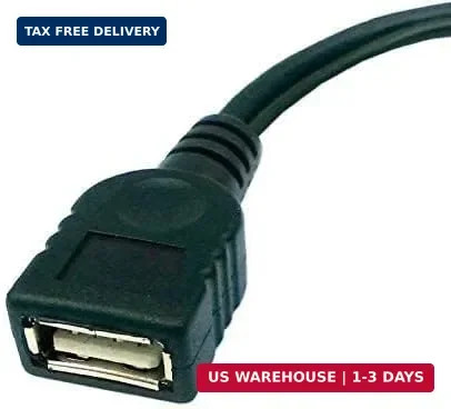 2 Pack OTG Cable Replacement for Fire Stick 4K, Amazon Fire TV, Compatible with