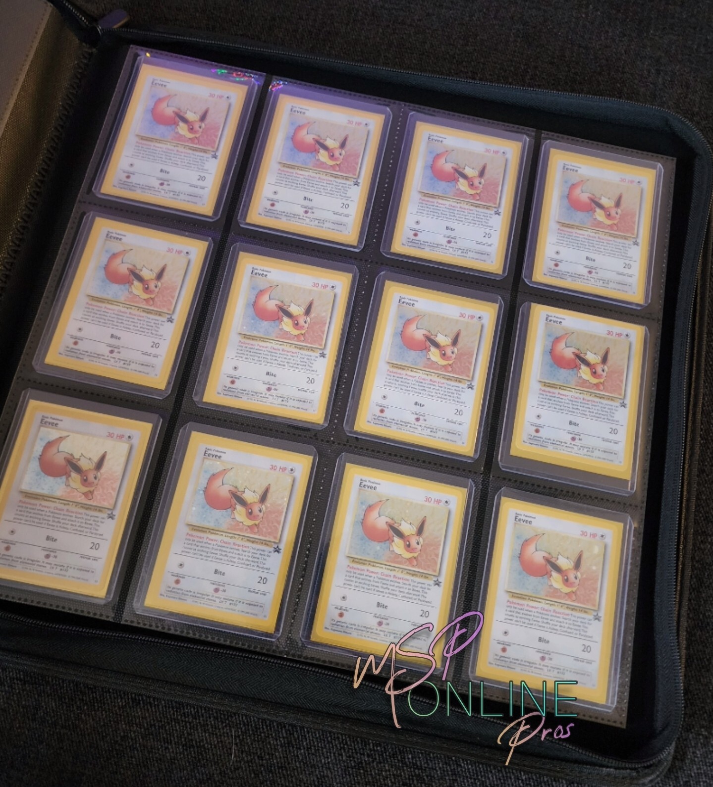 TopLoader 12 POCKET | Zipper Trading Card Binder Top Loader 336 Cards 14 Pages