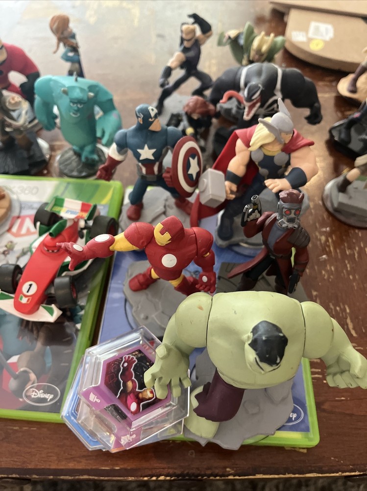 disney infinity figures, bases, and games