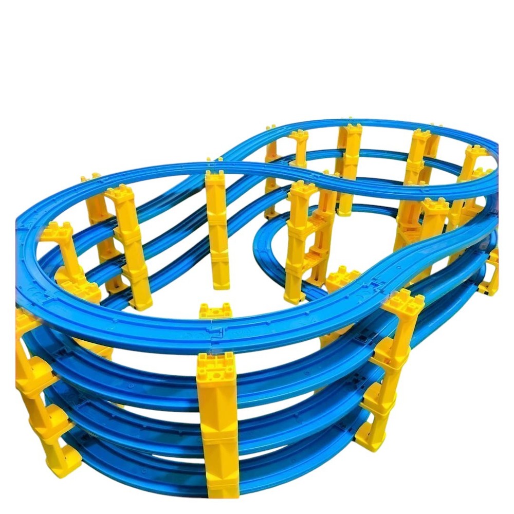 Plarail Spiral Infinite Loop 4 Level Tower Rail Set Layout Track Japan