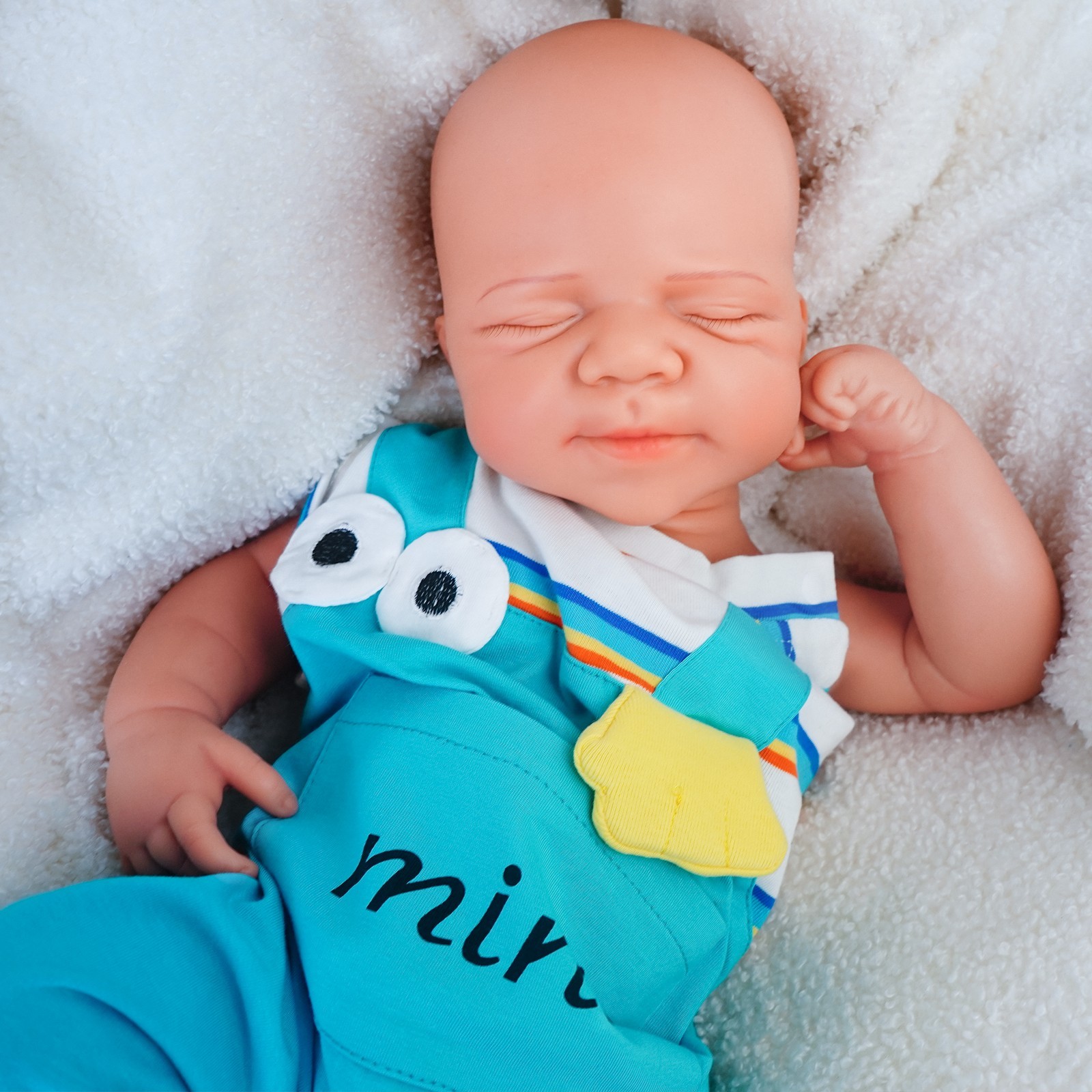 19.68'' solid silicone doll silicone reborn doll silicone boy doll toys gifts