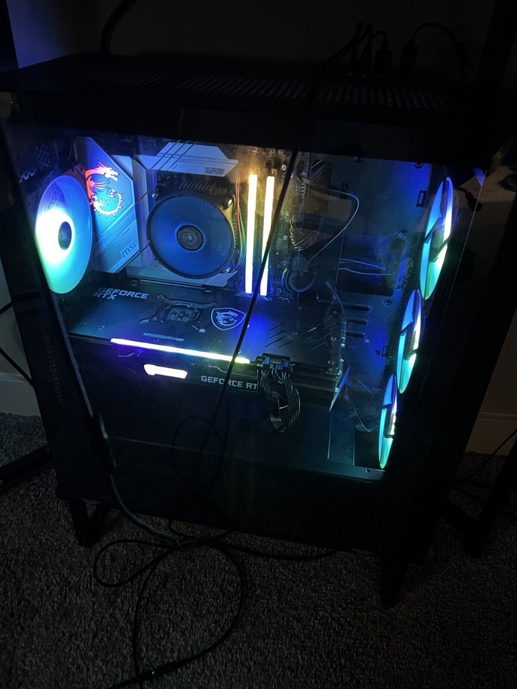 used custom gaming pc desktop