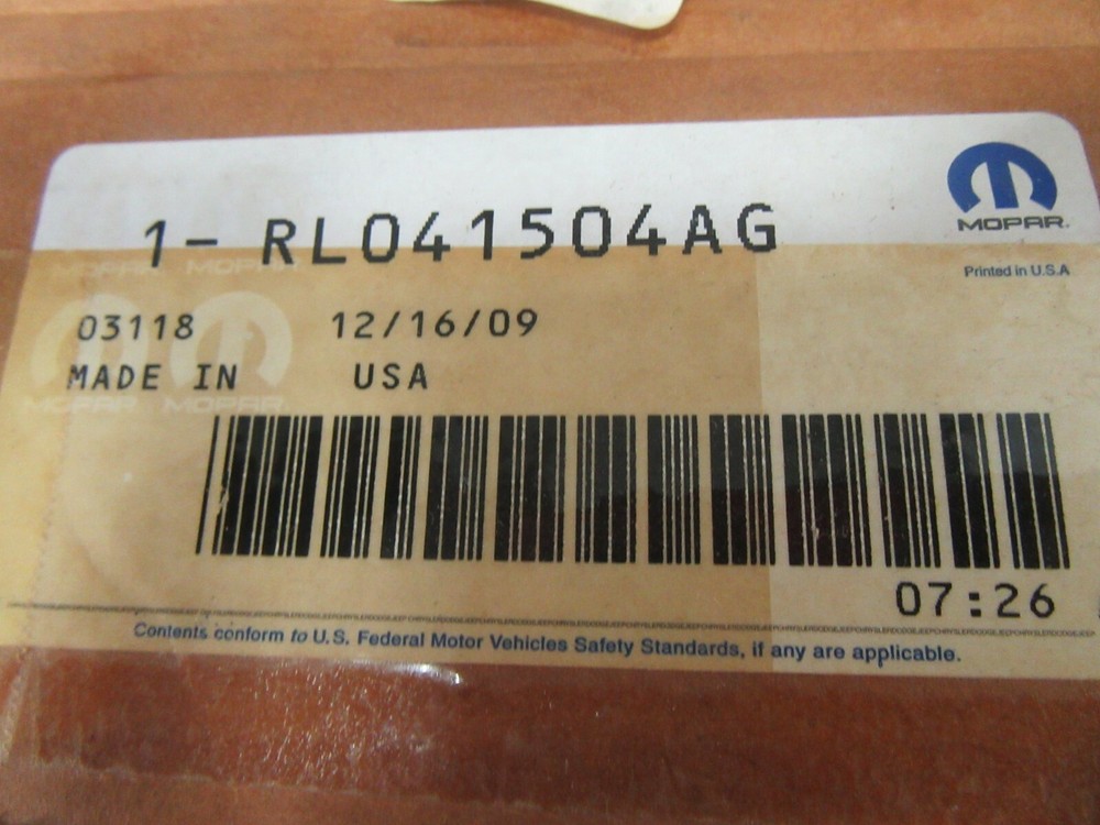 NEW GENUINE MOPAR TRANSMISSION CONTROL MODULE (PN RL041504AG)