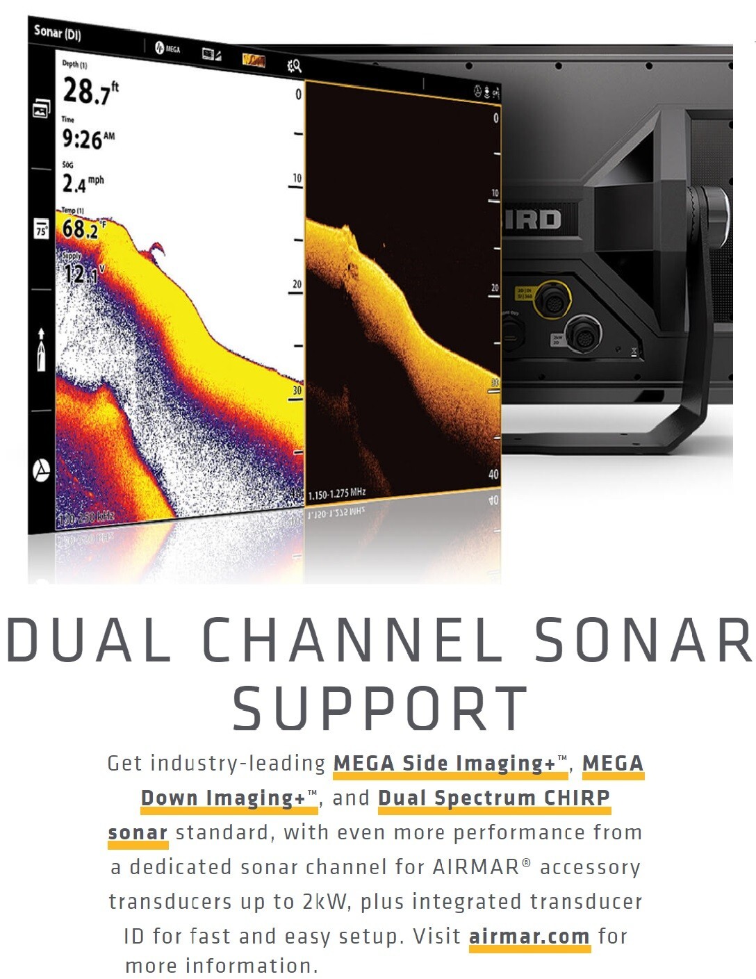 Humminbird APEX 13 MEGA SI+ GPS Chartplotter Bluetooth Fishfinder & Transducer