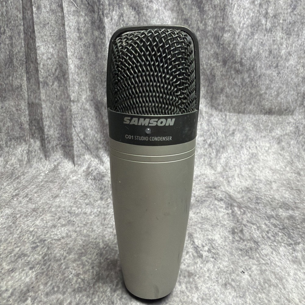 Samson C01 Studio Condenser Microphone Tested Working