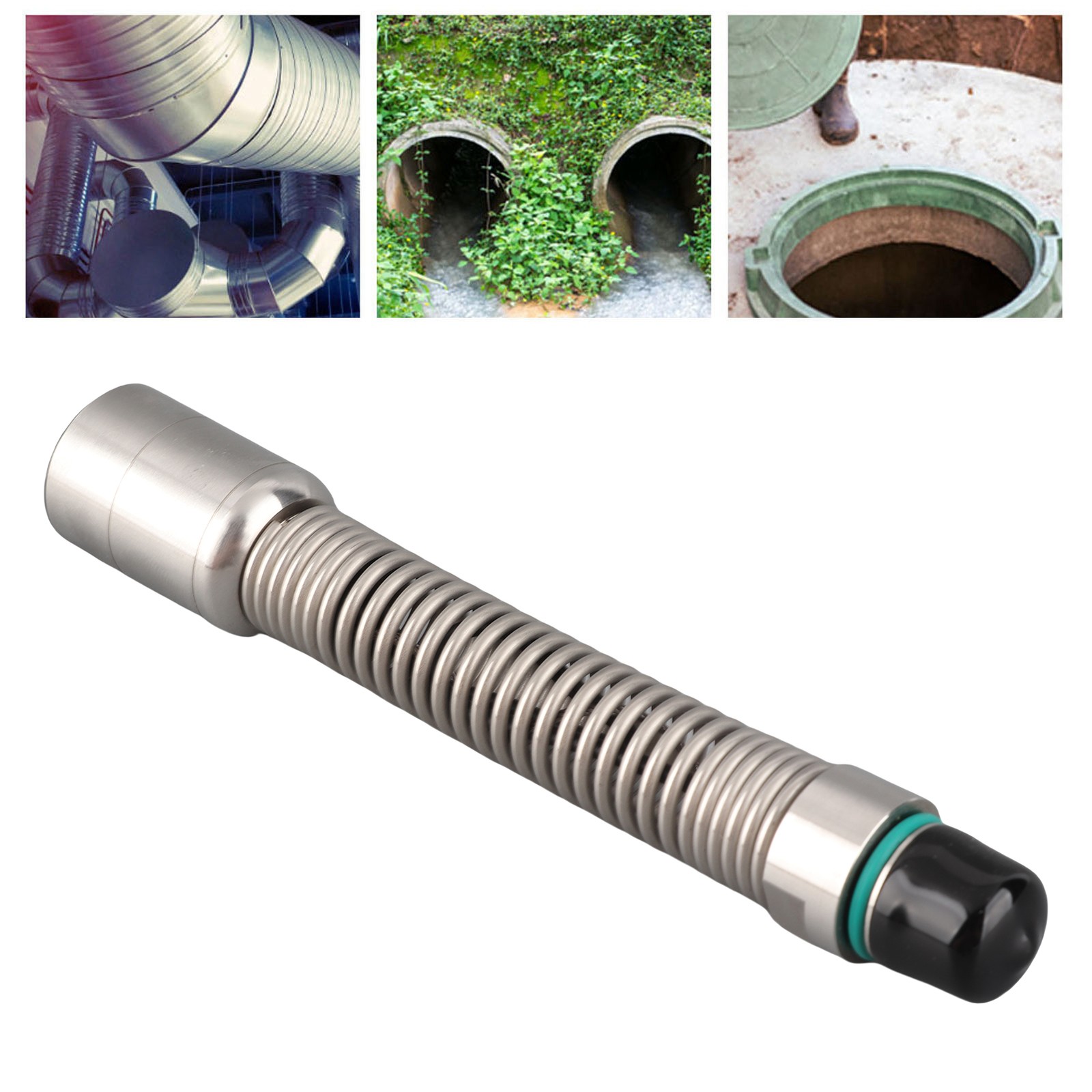 23mm Sewer Inspection Camera Head Professional IP68 Water Resistant 15mm Thread