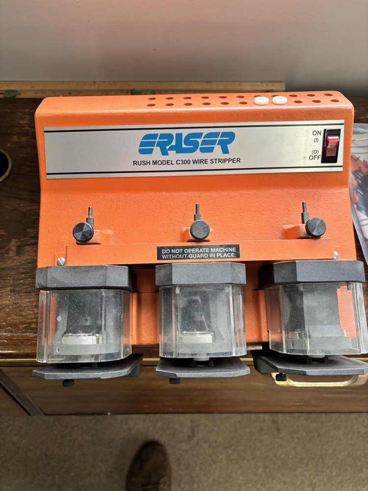 Eraser Rush Model C300 Wire Stripper, Wire Stripper Machine, MPN C300
