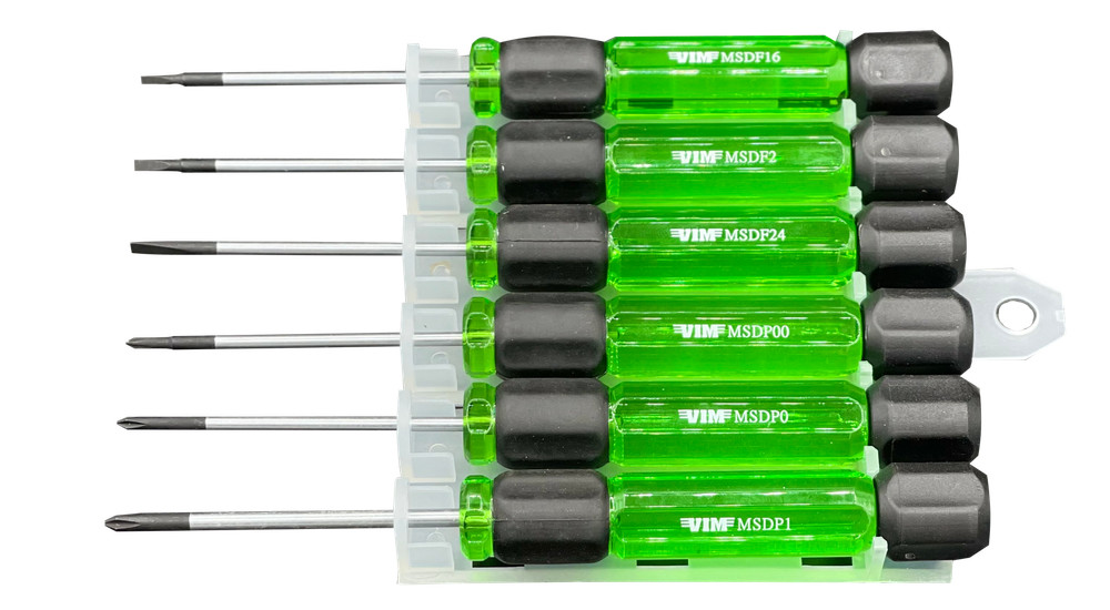 VIM Tools MSD100 6 Pcs Miniature Screwdriver Set