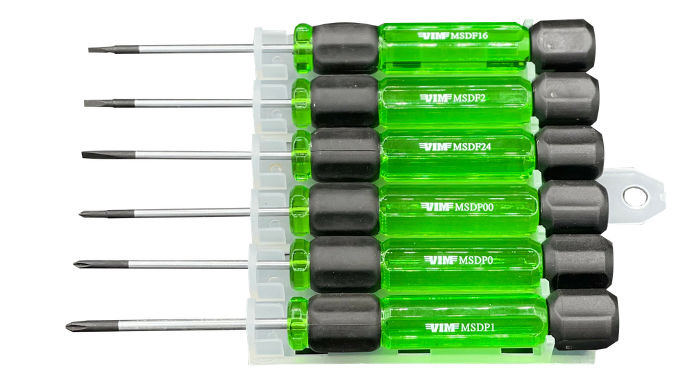 VIM Tools MSD100 6 Pcs Miniature Screwdriver Set
