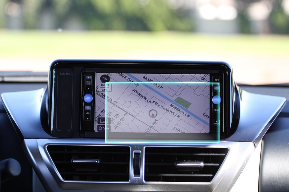 Crystal Clear Screen Protector for 2012 Scion IQ Vehicle Navigation