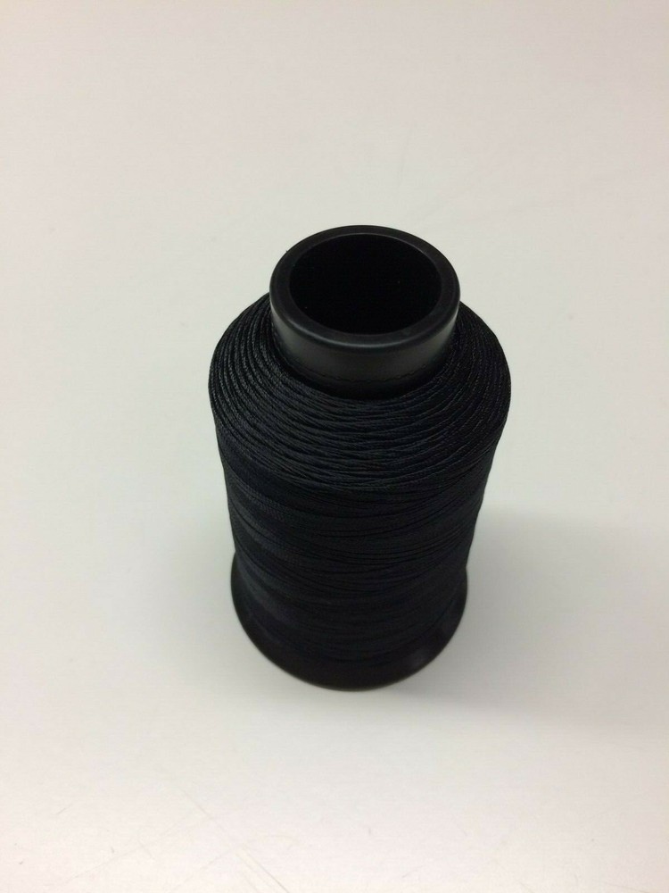 UV Thread, Polyester, Bonded POLY, Thread-4 oz. Spool, Black - Size DB-92 T-90