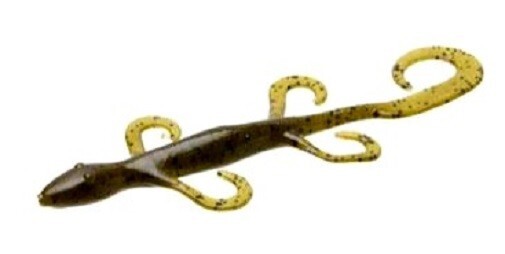 Zoom Lizard 8" - Green Pumpkin