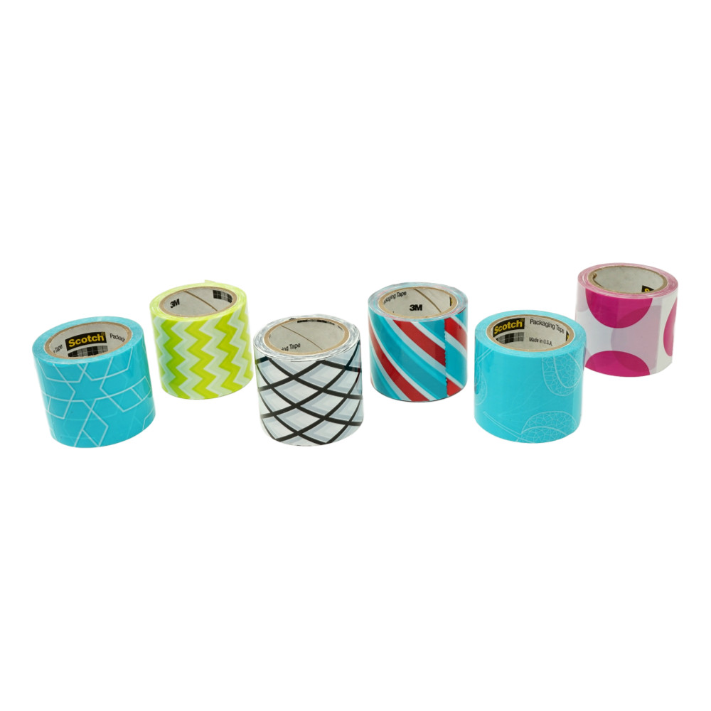 Expression Packaging Tape with Dispenser and 6 Refills (1.88 x 14 Yds Each)