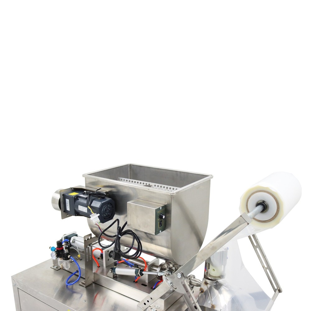 Used! 30-300ml Quantitative Paste Filling Machine w/Horizontal Mixing Hopper