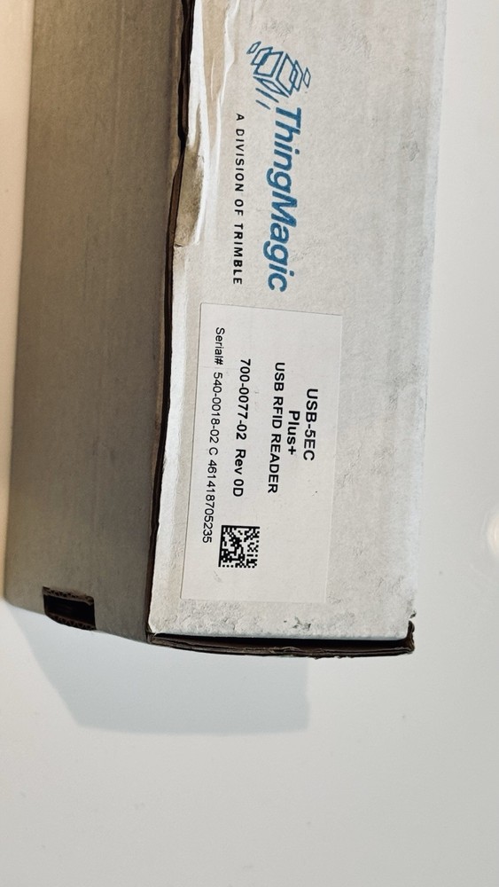 ThingMagic USB-5EC Plus+ USB RFID Reader 700-0077-02