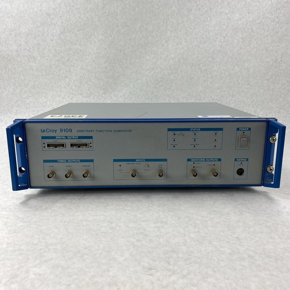 LeCroy 9109 25MHz Dual Channel Arbitrary Function Generator