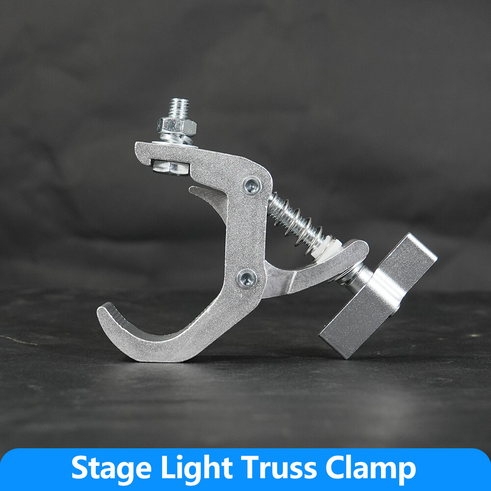 4PCS Stage DJ Lighting Clamp Truss Bracket Hook Clamp DJ Projector Bar Light