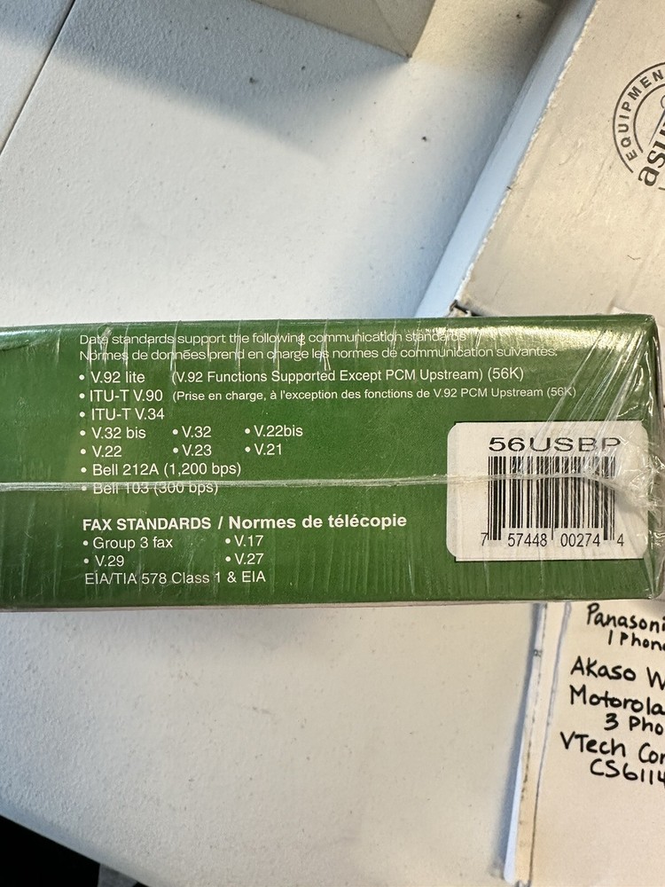 NEW Best Data V.92/V.44 High Performance 56K Data Fax Modem