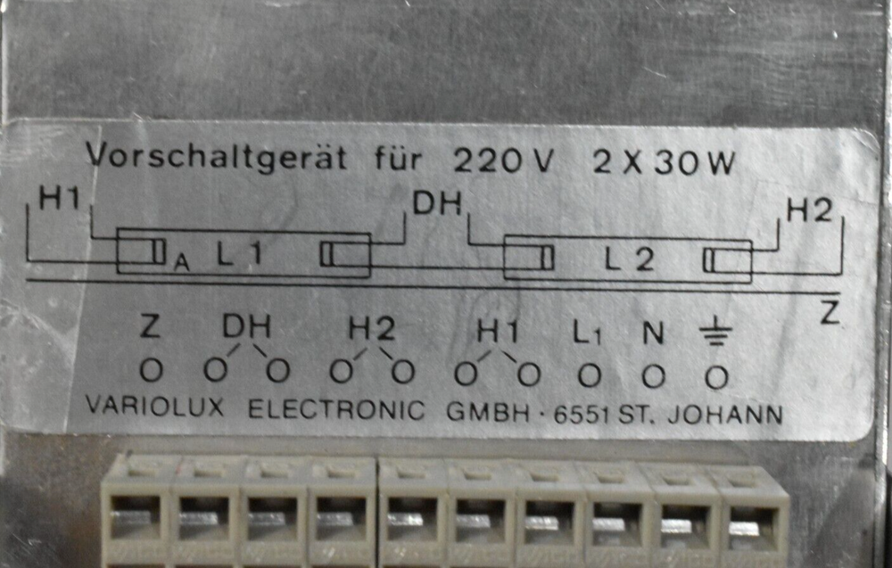 Heidelberg 81.186.7129A Light Table Ballast