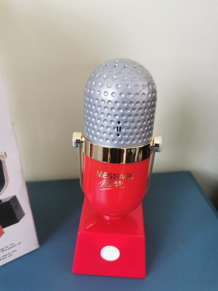 Waco Message Mike Recorder Red