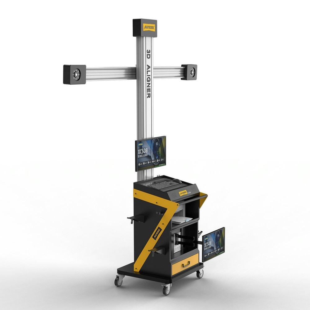 3D Wheel Alignment Machine Tire Aligner Automatic Lifting for two four-post