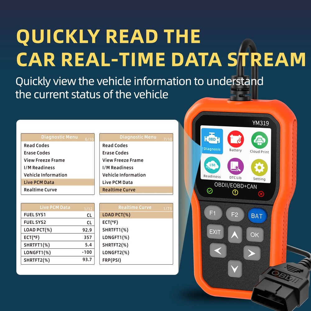 For Subaru All System Bidirectional OBD2 Scanner Diagnostic Tool Bleeding