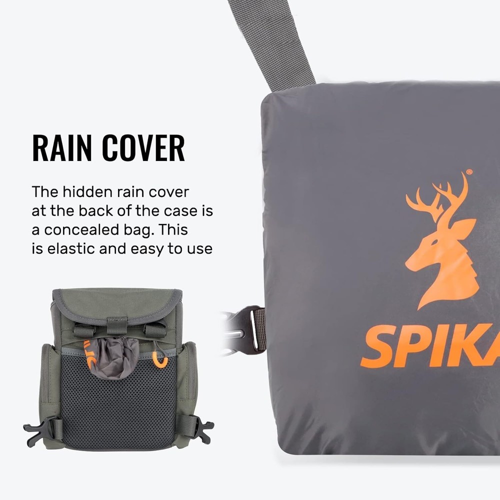 Binocular Harness Chest Pack: Bino Case with Rangefinder Pocket