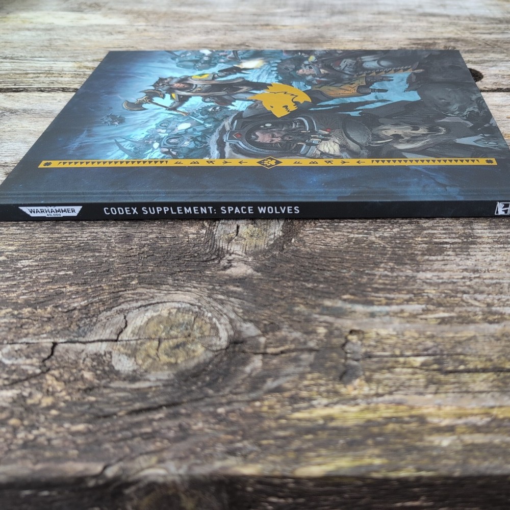Warhammer 40k Space Wolves 10th Edition Codex Data Cards - Code Used