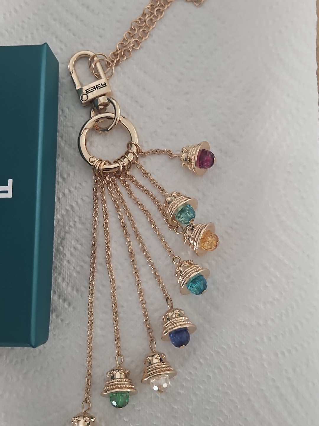 Royal Caribbean Effy Bells Complete Set 8 Charm Collection Original Packs NEW