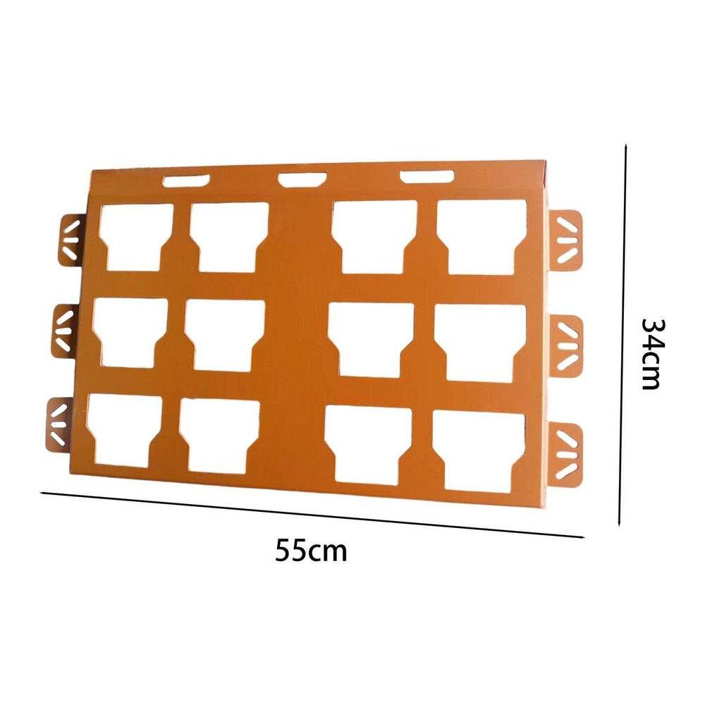 Mounting Plate Garage Workshop Organizer Compatible with Organization System