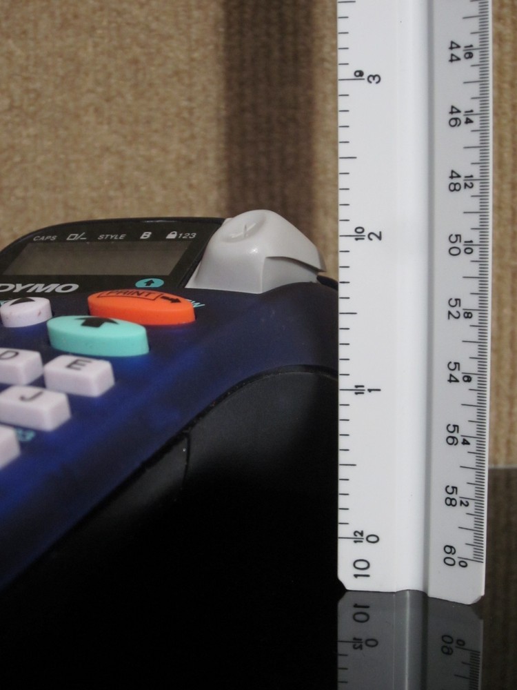 Dymo Letra Tag Blue 2000 Handheld Label Maker Printer