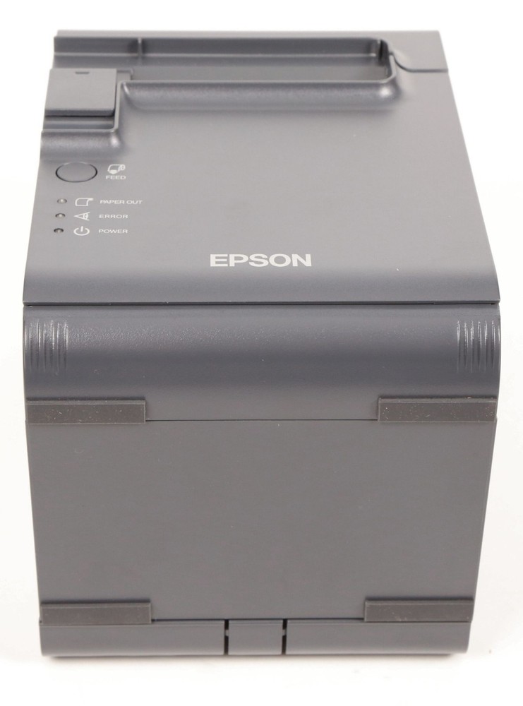 Epson TM-L90 Label Receipt Printer; E04 Ethernet Interface, Dark Grey (New)
